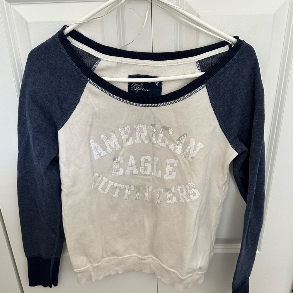 American Eagle Outfitters Blue Fabric Label